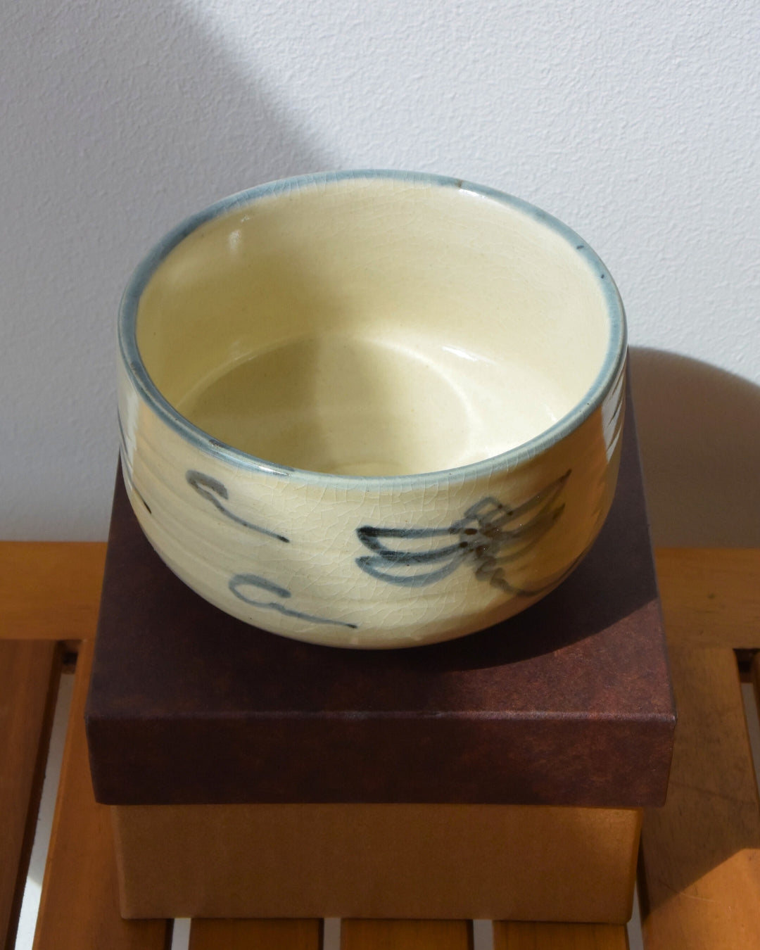 Blue Dragonfly Chawan