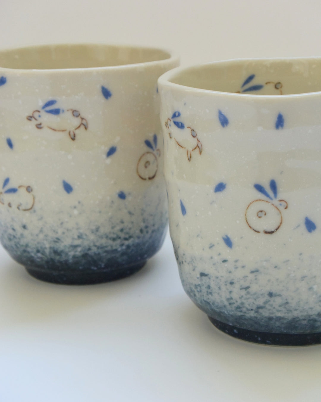 Blue Rabbit Tea Cup