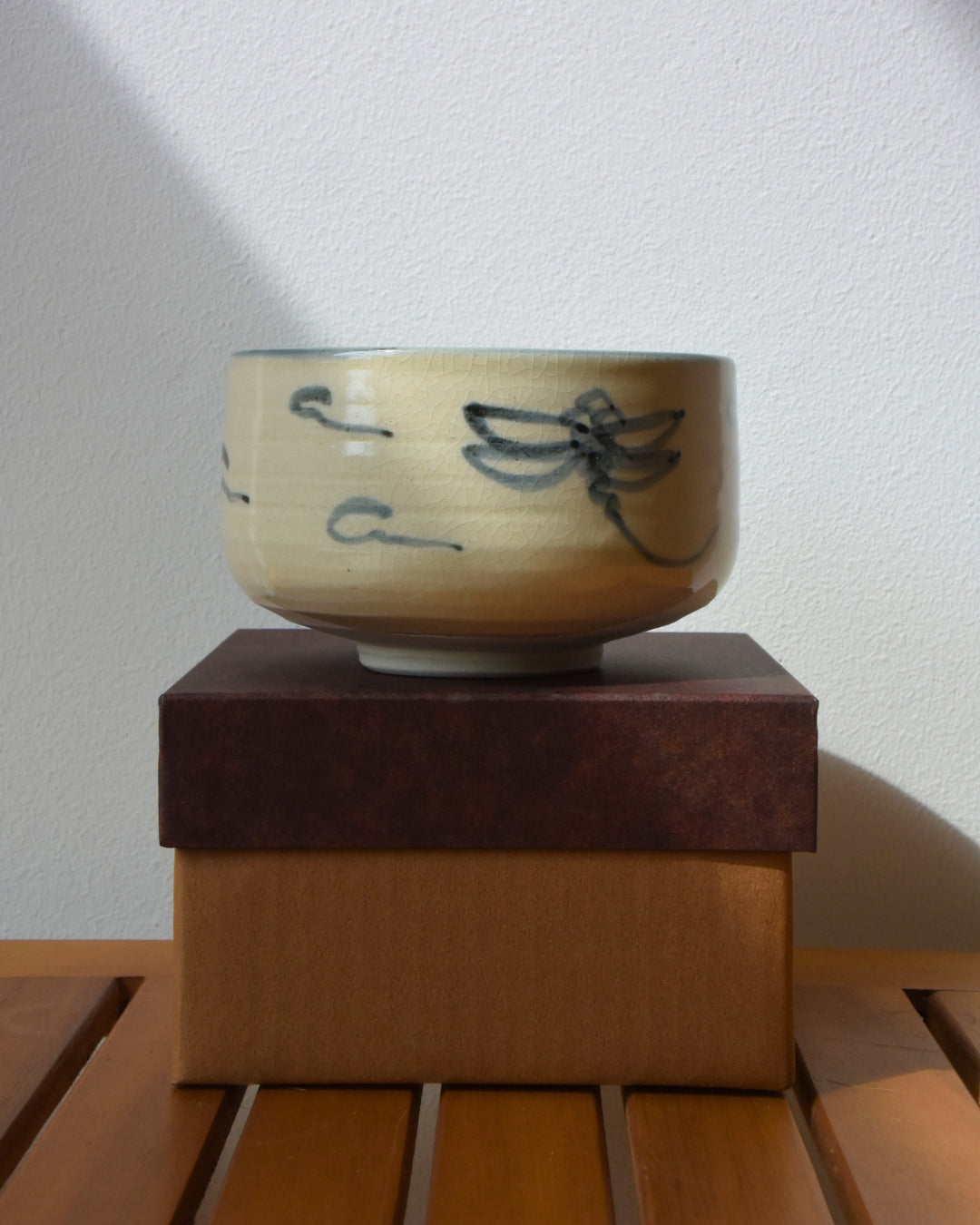 Blue Dragonfly Chawan