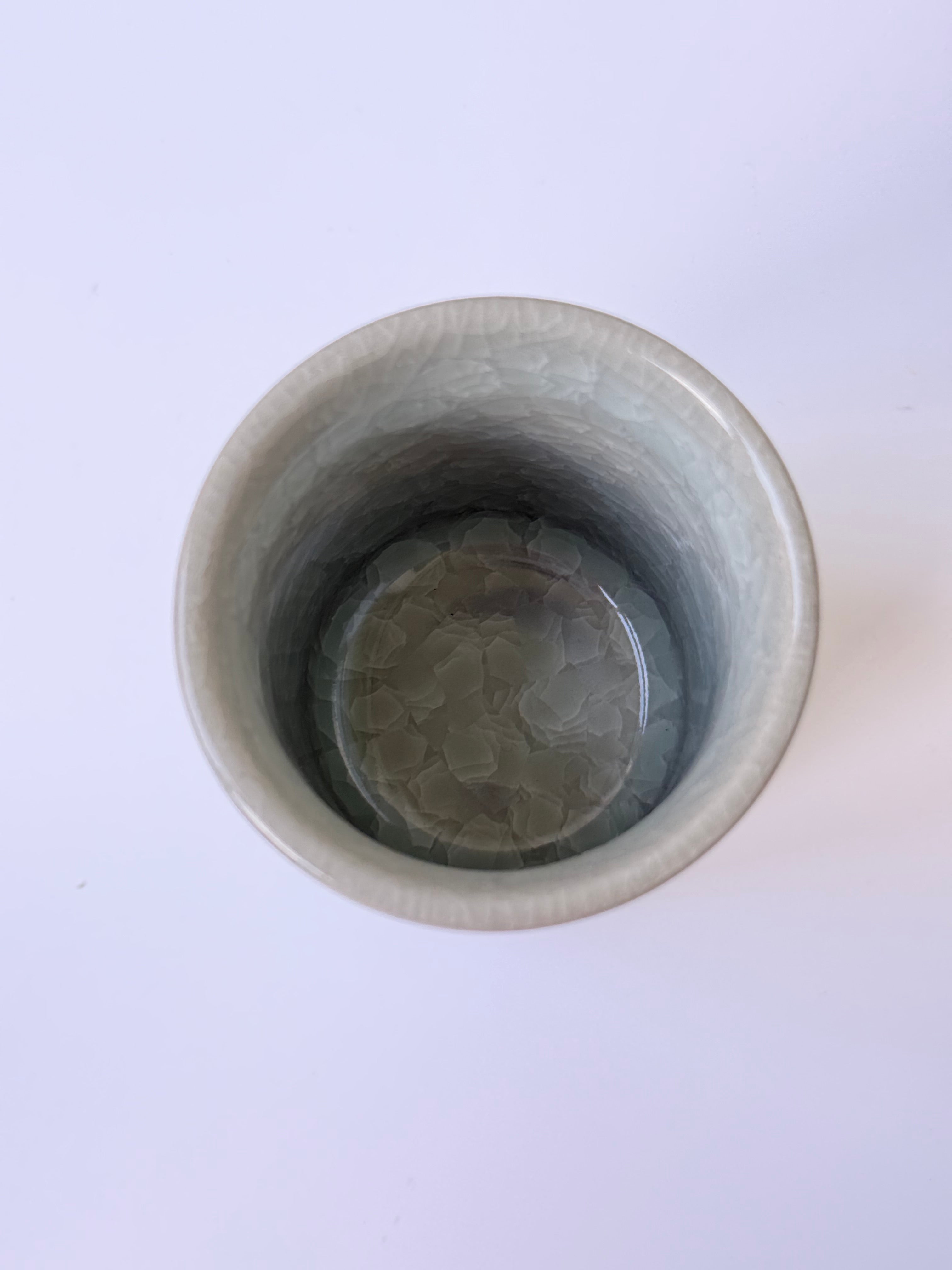 Pearly Grey Kikko Tea Cup