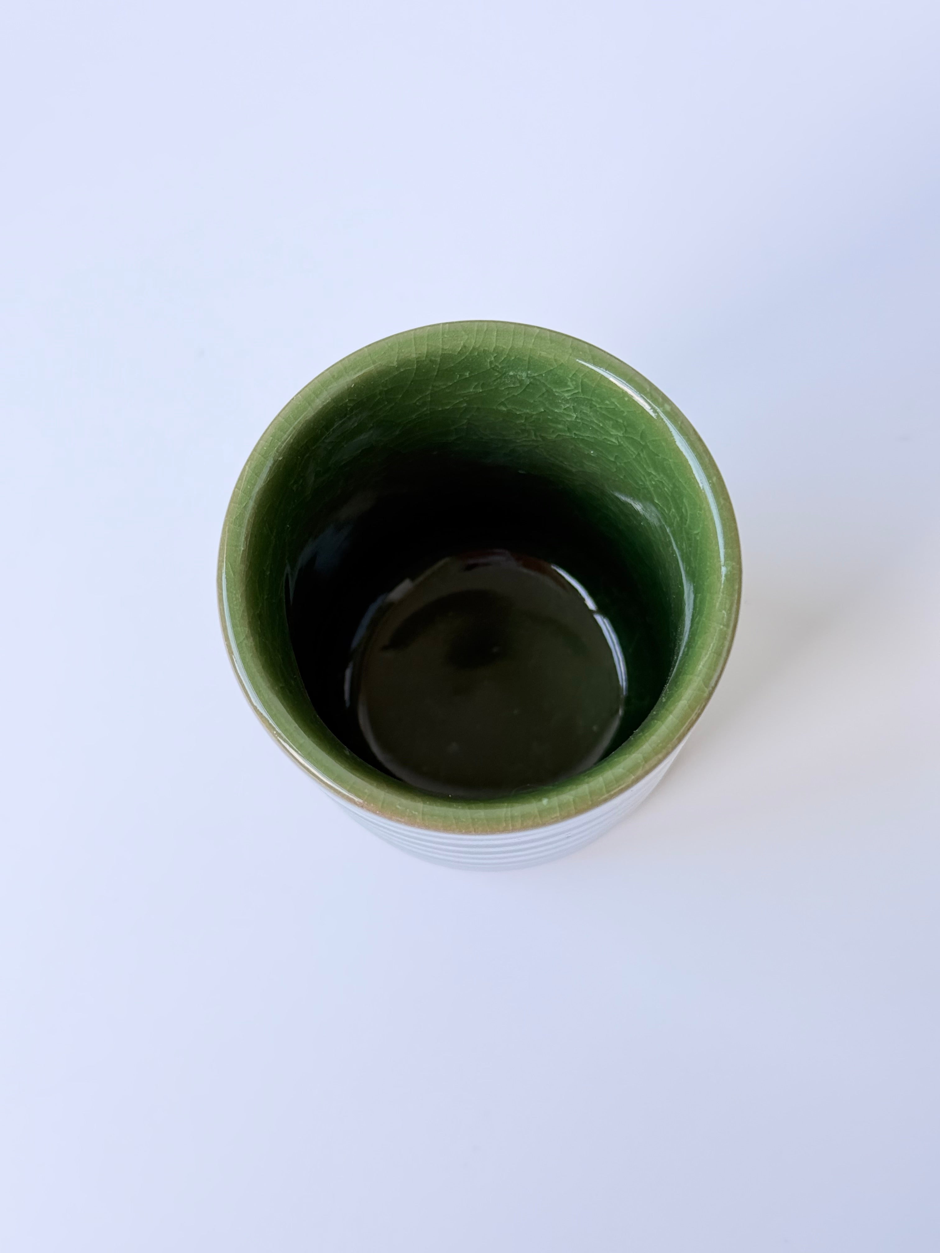 Forrest Green Kikko Tea Cup