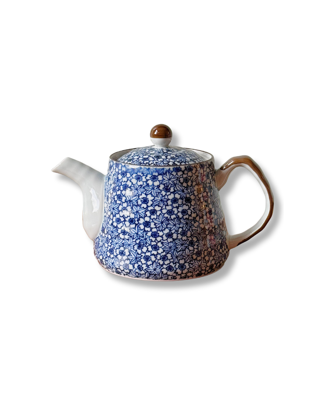 Blue Sakura Tea Pot